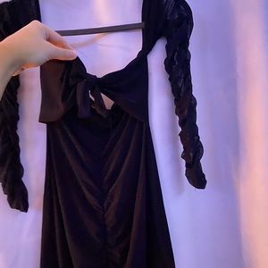 Ruched Fashion Nova Dress